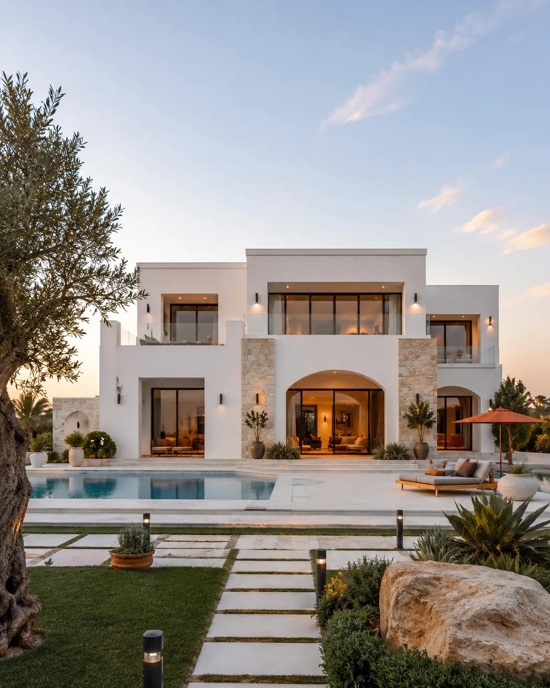 Étude technique d'un projet de villa : plans d'architecte et optimisation budgétaire.